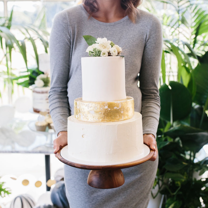 Wooden Cake Stand